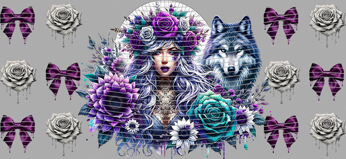 16oz Sunflower Girl-SU-519